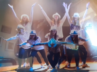 Francesca Battistella durante uno spettacolo di danza